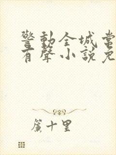 警动全城常书欣有声小说免费听