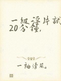 一级淫片试看120分钟,