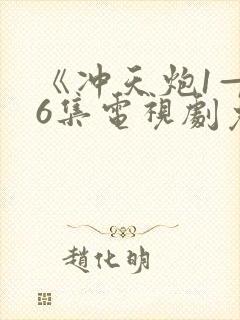 《冲天炮1—36集电视剧免费观看》全