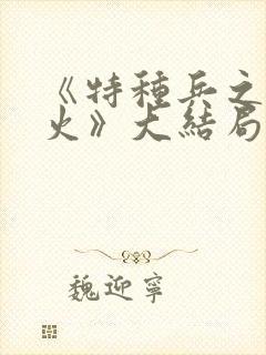 《特种兵之霹雳火》大结局