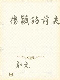 杨颖的前夫是谁