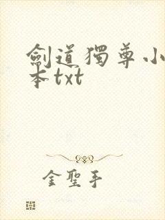 剑道独尊小说全本txt
