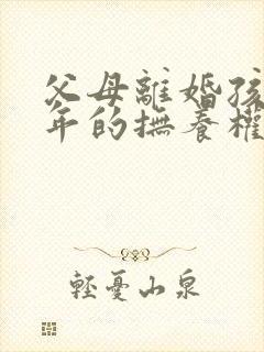 父母离婚孩子成年的抚养权怎么判定