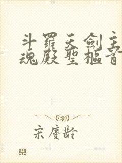 斗罗天剑主宰武魂殿圣枢首席