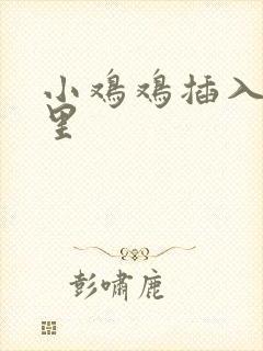 小鸡鸡插入阴道里