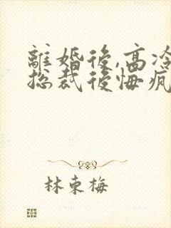 离婚后,高冷女总裁后悔疯了