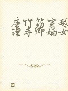 唐竹筠穿越成大理寺卿嫡女的小说