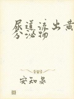 尿道流出黄色的分泌物