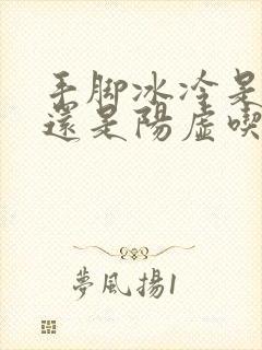 手脚冰冷是阴虚还是阳虚吃什么药调理