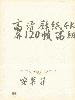 高清壁纸4k全屏120帧高级