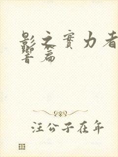 影之实力者 残响篇