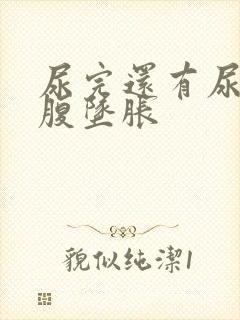 尿完还有尿意小腹坠胀