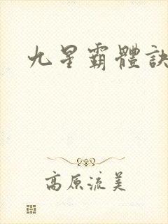 九星霸体诀4封面