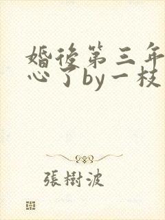 婚后第三年她变心了by一枝