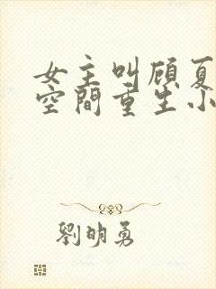 女主叫顾夏的带空间重生小说