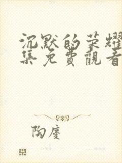 沉默的荣耀38集免费观看