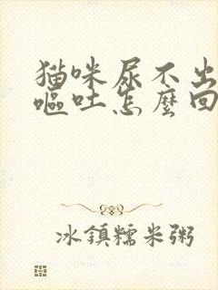 猫咪尿不出来还呕吐怎么回事