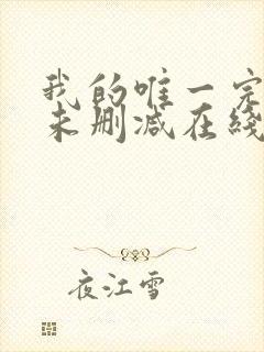 我的唯一完整版未删减在线免费观看