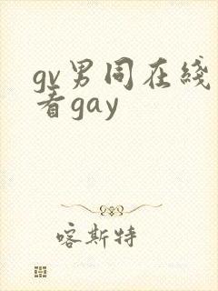 gv男同在线观看gay