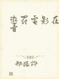 惩罚电影在线观看