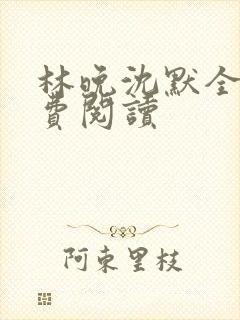 林晚沈默全文免费阅读