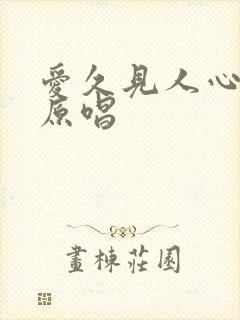 爱久见人心歌词原唱