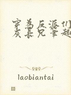 穿为反派们的炮灰长兄笔趣阁封面