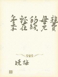 年轻的母亲第一季在线免费