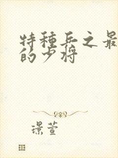 特种兵之最年轻的少将