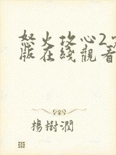 怒火攻心2完整版在线观看完整免费高清