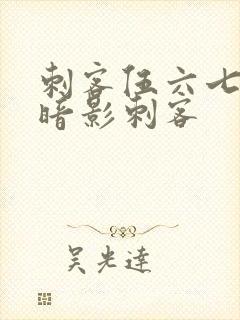 刺客伍六七所有暗影刺客