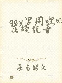 gay男同嘿咻在线观看