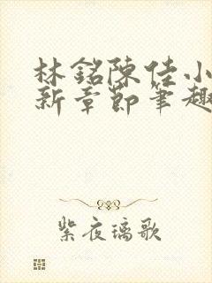 林铭陈佳小说最新章节笔趣阁封面