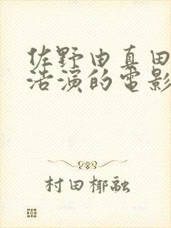 佐野由真田渊正浩演的电影