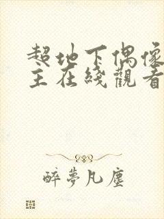 超地下偶像双男主在线观看