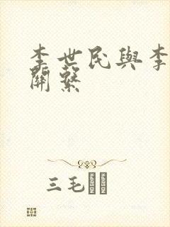 李世民与李渊的关系封面