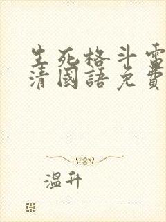 生死格斗电影高清国语免费观看