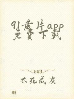 91黄片app免费下载
