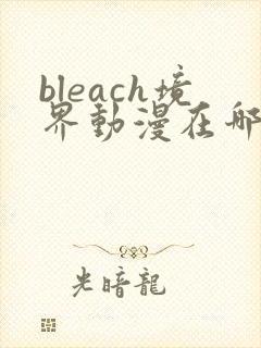 bleach境界动漫在哪里可以看全集