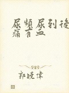 尿频尿到后面刺痛有血