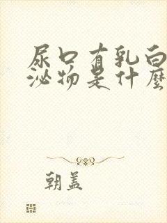 尿口有乳白色分泌物是什么情况