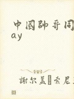 中国帅哥同志gay封面