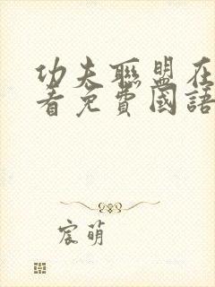 功夫联盟在线观看免费国语