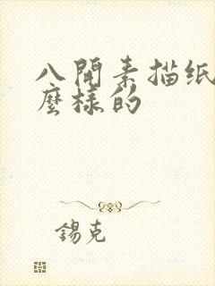 八开素描纸是什么样的