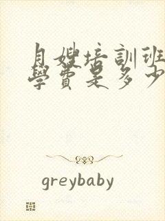 月嫂培训班报名学费是多少