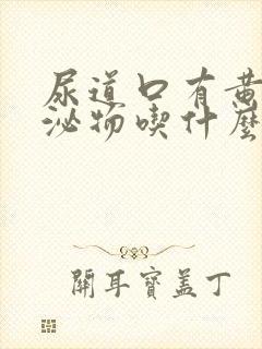 尿道口有黄色分泌物吃什么药