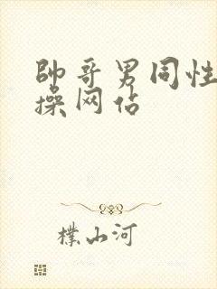 帅哥男同性恋互操网站