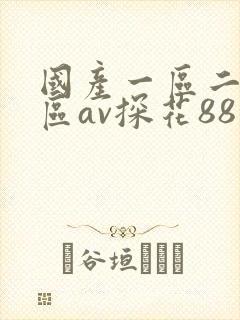 国产一区二区三区av探花88