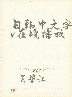 日韩中文字幕av在线播放