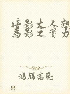 暗影大人想要成为影之实力者第二季